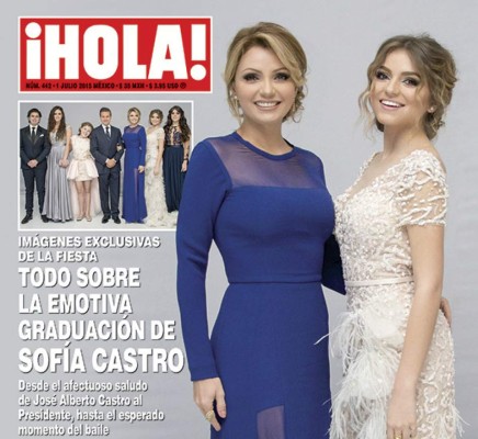 Sofía Castro y Angélica Rivera aparecen en revista&nbsp;&nbsp;