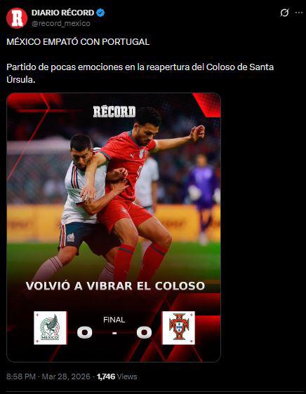 Indignación por lo que pasó en el México vs Portugal; Faitelson reacciona