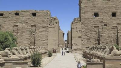 La ciudad recién descubierta permitirá 'ofrecernos una visión global inusual de la vida de los antiguos egipcios. Foto EFE