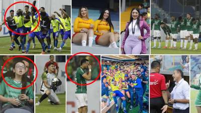 Las imágenes de la eliminación del Marathón ante Olancho FC en el partido de vuelta del repechaje del Torneo Apertura 2024 en el estadio Morazán. ¡Los Potros celebran el pase a semifinales!