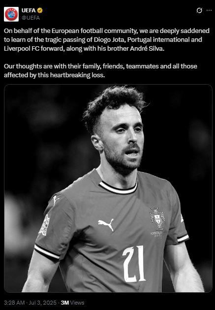 Cristiano Ronaldo deja desgarrador mensaje: Conmoción mundial tras muerte de Diogo Jota