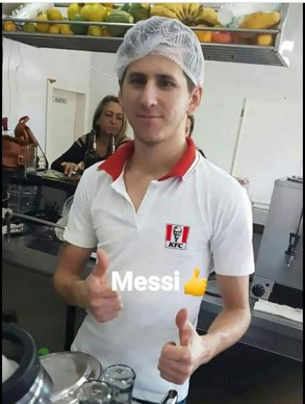 La que nunca falta en los memes de Messi.