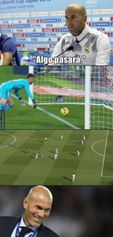 Cuando le preguntaron a Zidane sobre la diferencia de puntos con el Barça.