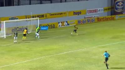 Así como en la ida: Lacayo abrió el marcador en la semifinal de vuelta entre Real España - Marathón