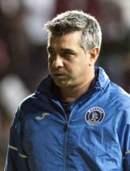 La frustración en Diego Vázquez era evidente al final del partido en Costa Rica.
