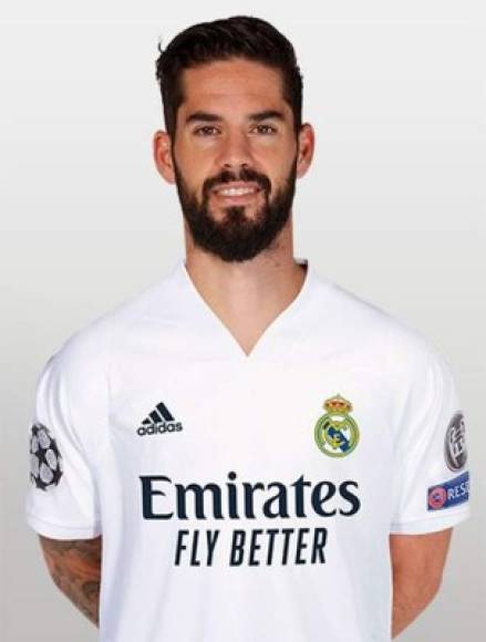 Isco Alarcón (28 años) - El mediocampista español se mantiene usando el número ‘22‘ en el Real Madrid.