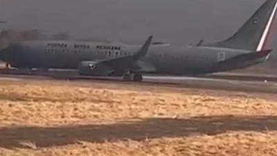 El líder del cartel de Sinaloa llegó en un avión de la Fuerza Aérea de México a la capital.