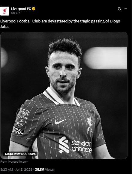 Cristiano Ronaldo deja desgarrador mensaje: Conmoción mundial tras muerte de Diogo Jota