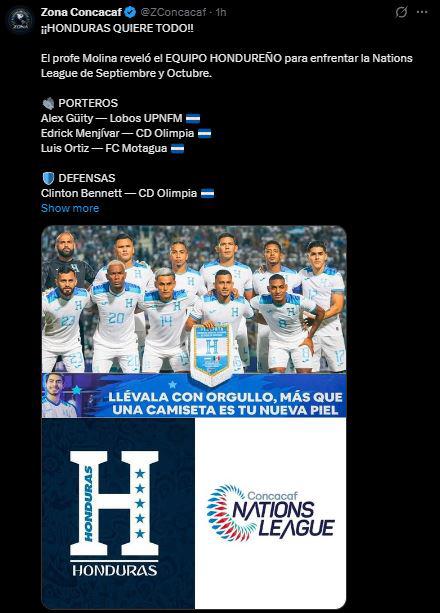 Revuelo: Prensa reacciona tras nueva convocatoria de Molina con Selección Honduras