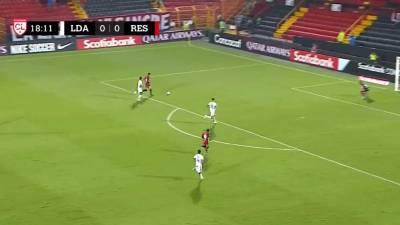 El gol de Ramiro Rocca que puso a soñar al Real España ante Alajuelense en la Liga Concacaf