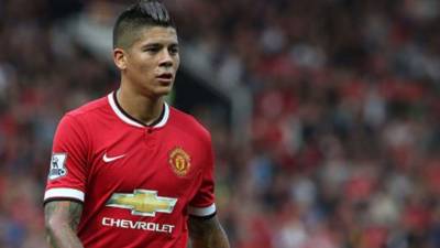 Marcos Rojo es jugador titular de la Selección de Argentina.