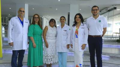 José Interiano, Martha Janser, Norma González, Ena Miller, Ana Carolina Araque y Joseph Samara.