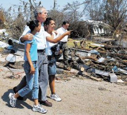 Bush: 'Katrina nos agarró desprevenidos”