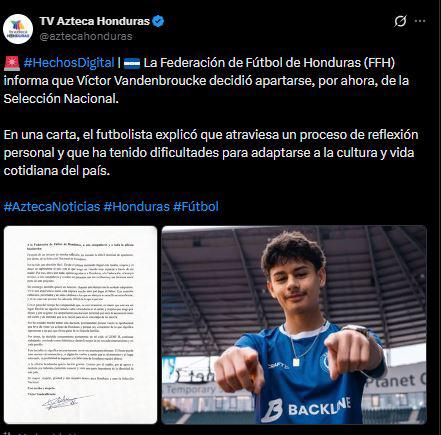 Revuelo tras renuncia de Vandenbroucke a la Selección y exfutbolista deja duro dardo