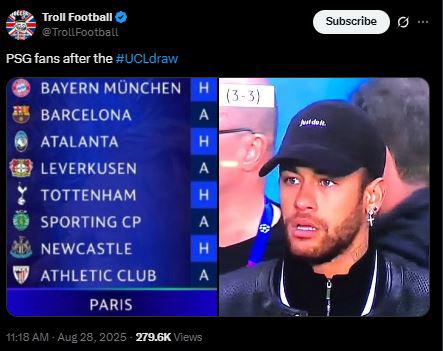 Memes al Real Madrid y Barcelona tras sorteo de Champions: ¡Otra vez con City!