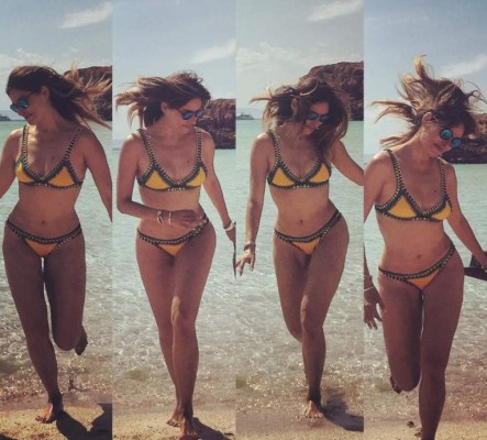 Galilea Montijo y su bikini más provocador