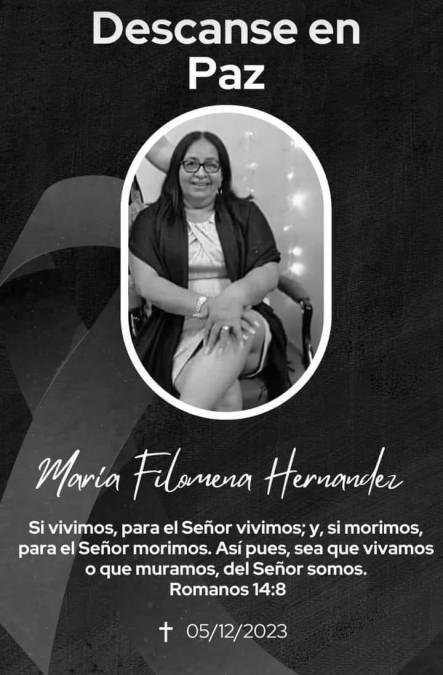 10. María Filomena Hernández era la abuela de bruno.