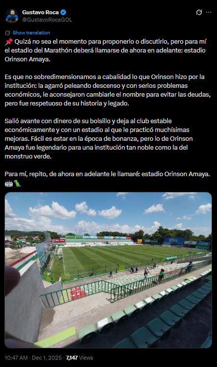 Consternación en Honduras por muerte de Orinson Amaya y hacen petición