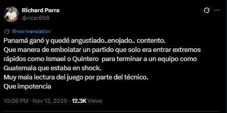 Revuelo en Panamá y Chepe Bomba deja mensaje a Guatemala tras eliminación