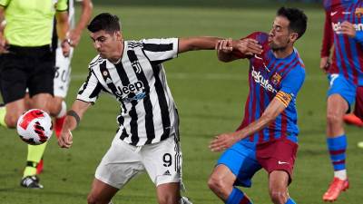 Morata ha marcado cinco goles en la presente temporada con la Juventus.