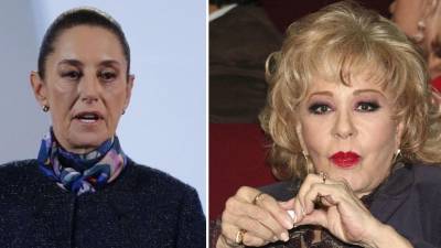 La presidenta de México mostró sus condolencias a la familia y amigos de Silvia Pinal.