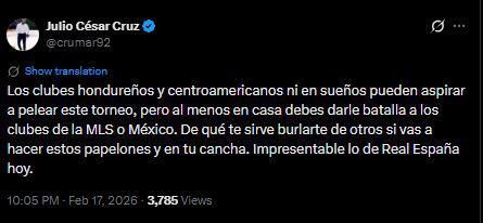'Burla' a Real España y prensa no perdona tras humillante 1-6; famoso reacciona