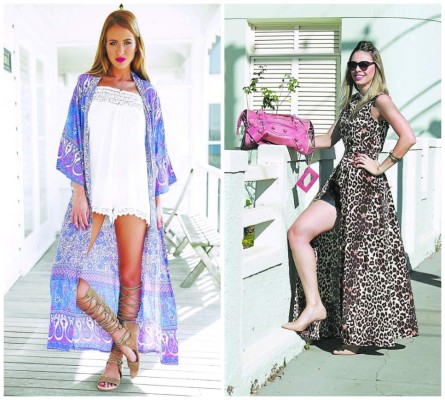 Los tradicionales Kimonos, sueltos y frescos