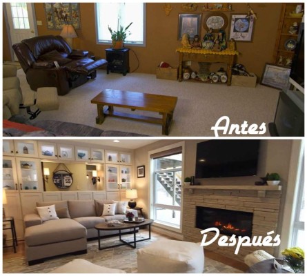 La madre del actor siempre quiso su sótano como un espacio para la familia.