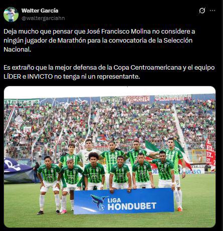 Revuelo: Prensa reacciona tras nueva convocatoria de Molina con Selección Honduras