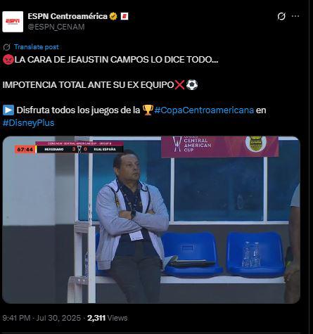 Prensa no perdona a Real España y ticos se mofan tras goleada: Inexplicable