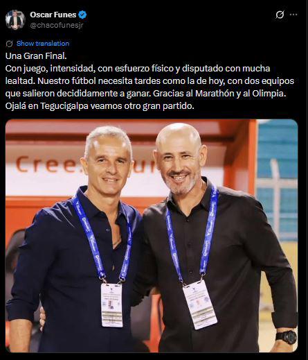 Revuelo tras final de ida Marathón vs Olimpia y señalan polémica acción