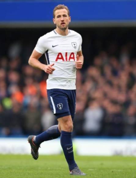 5. Harry Kane (Tottenham) 25 goles (50 puntos).