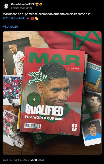 Mundial 2026: receta goleada y clasifica de manera invicta a la Copa del Mundo