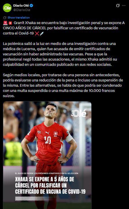 Figura en Europa queda fuera de la Selección y podría ir a la cárcel: Fue un error