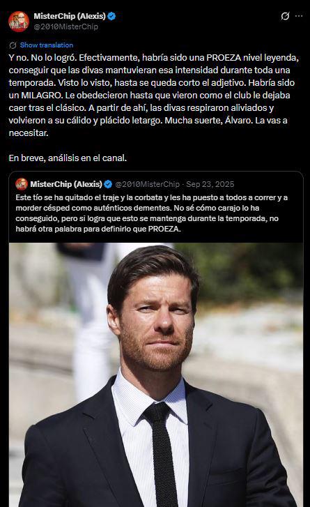 Real Madrid dijo adiós a Xabi Alonso: revuelo en redes y dardo tras su despido