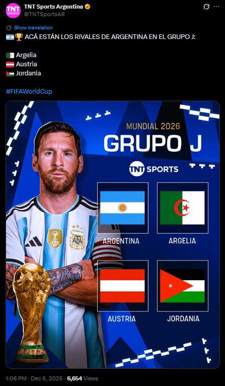Revuelo por grupo de Argentina, Faitelson da pronóstico y dardo de Chepe Bomba