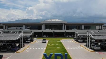Vista del aeropuerto Internacional Palmerola en Comayagua, Honduras