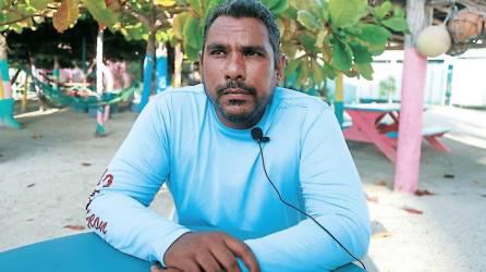 Spurgeon Miller, alcalde de Guanaja.