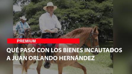 Qué pasó con los bienes incautados a Juan Orlando Hernández