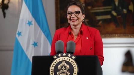 Xiomara Castro, presidenta de Honduras.