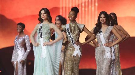 Foto de archivo de las finalistas del certamen Miss Universo 2021.