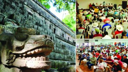 Los ciudadanos pidieron que se promueva la arqueología maya en la ciudad de Copán Ruinas.