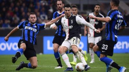 Tras 26 jornadas disputadas, la Juventus de Cristiano Ronaldo es líder con 63 puntos.