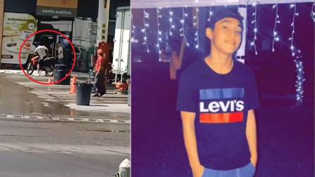 Conmoción causó un vídeo difundido en las redes sociales, el cual muestra cómo un joven fue ultimado a balazos en una gasolinera de La Ceiba, Atlántida, Honduras.