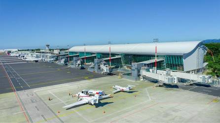 Aeropuerto Internacional Óscar Romero en la capital de El Salvador.