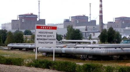 La planta nuclear de Zaporiyia es la más grande de Ucrania.