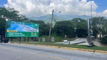 Paso al vado de la Juan Lindo de San Pedro Sula ya fue cerrado.