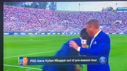 Analista de ESPN se desploma en vivo en la previa del Real Madrid-Milan