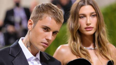 Justin Bieber y su esposa Hailey Baldwin en la reciente Met Gala.