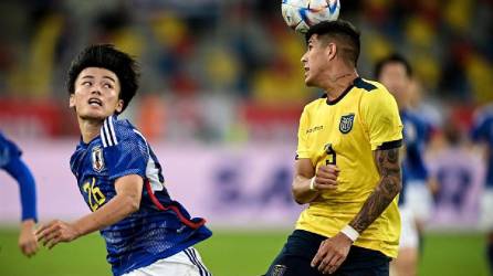 Japón levantó su nivel de juego y puso en aprietos a Ecuador en el partido amistoso realizado en Alemania.